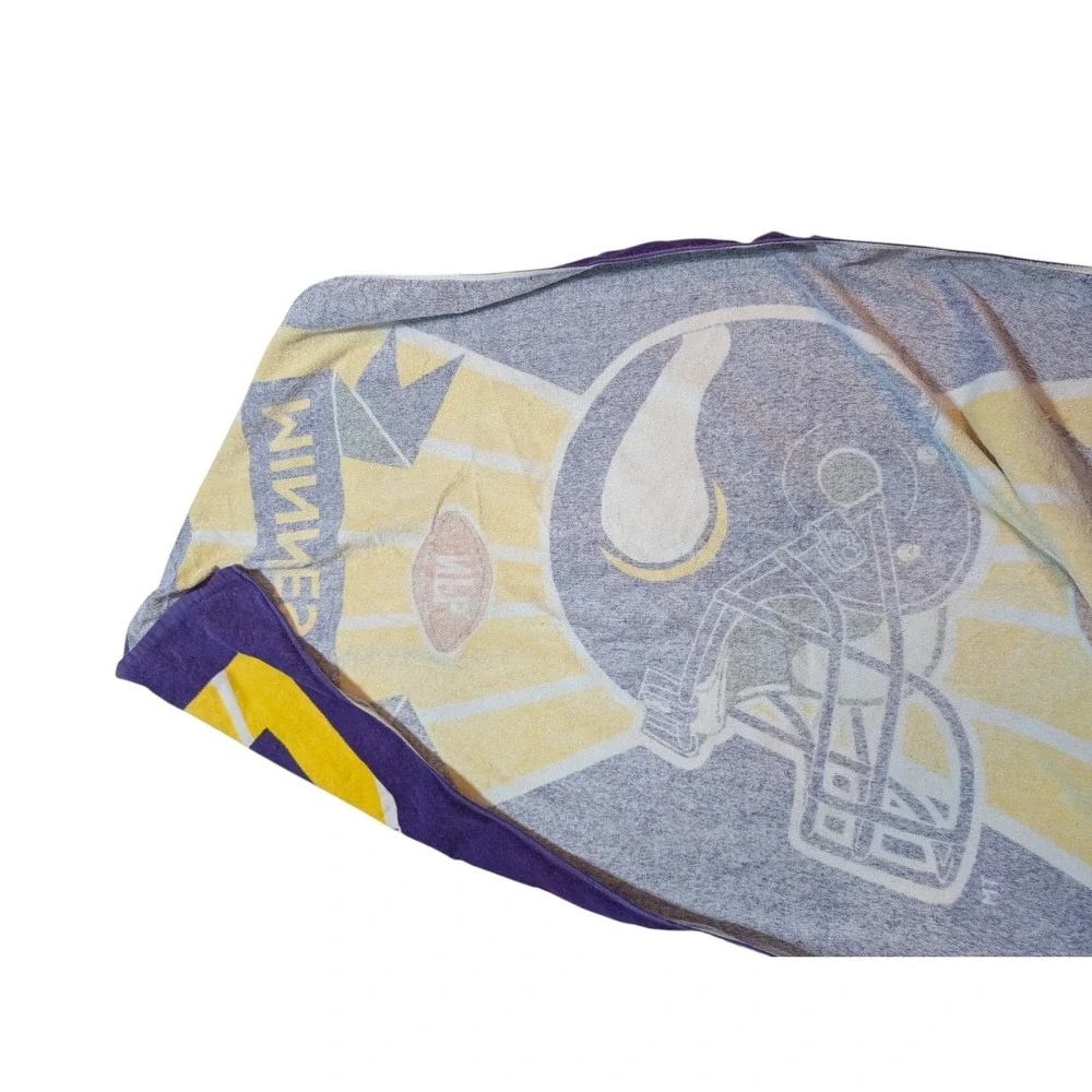 1994 Minnesota Vikings Beach Towel Vintage NFL Football